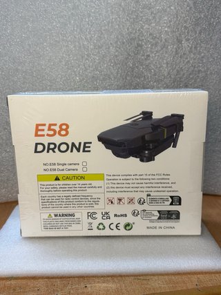 Dron E58 Plegable Nuevo