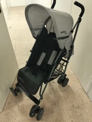 Carrinha de bebé preto