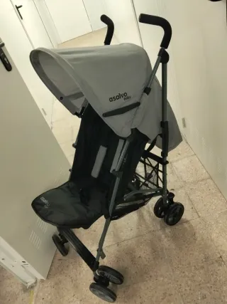 Carrinha de bebé preto