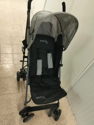 Carrinha de bebé preto