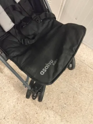 Carrinha de bebé preto