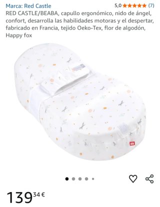 Nido colecho Red Castle Cocoonababy