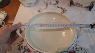Legumbrera Creil et Montereau Porcelana