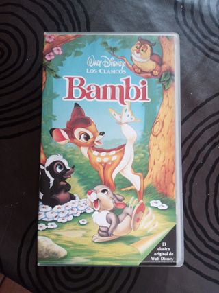 Bambi VHS Classici Disney Spagnolo