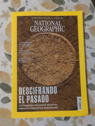Revistas recientes de National Geographic