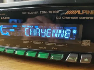 Alpine CDM-7870R CD Receiver