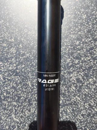 Tija KS Rage I *NUEVO* Telescopica 125mm 31,6mm