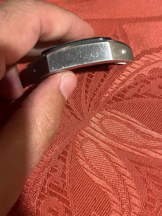 Reloj Cartier Cuadrado Negro y Plateado