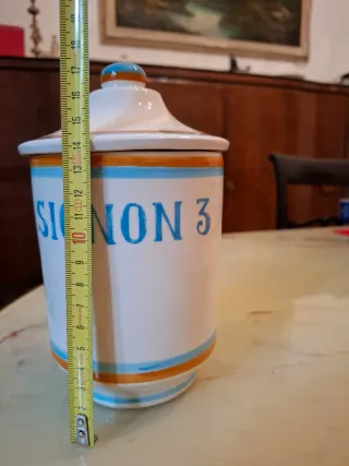 Vaso da farmacia Sionon 3 vintage