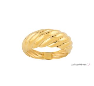 anillo oro 18k con circonita