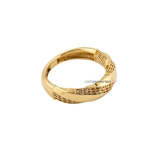 anillo oro 18k con circonita