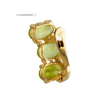 pendientes oro 18k con piedra