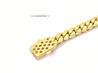 pulsera oro 18k con piedra con circonita