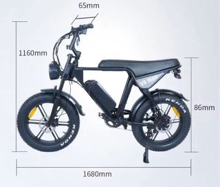 Bicicleta Eléctrica Fat Bike legal dgt