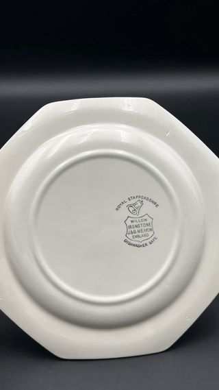 6 Piatti Royal Staffordshire Willow Blu