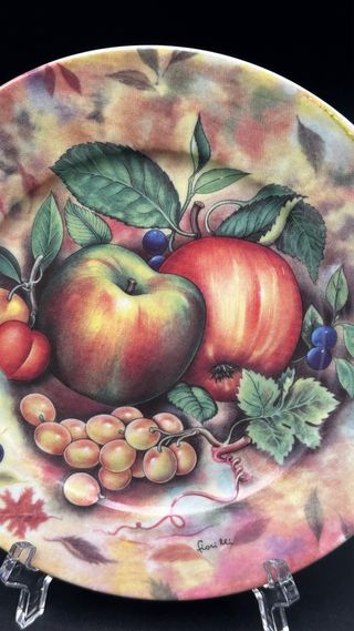 2 Piatti Limoges Godinger Frutta 20cm