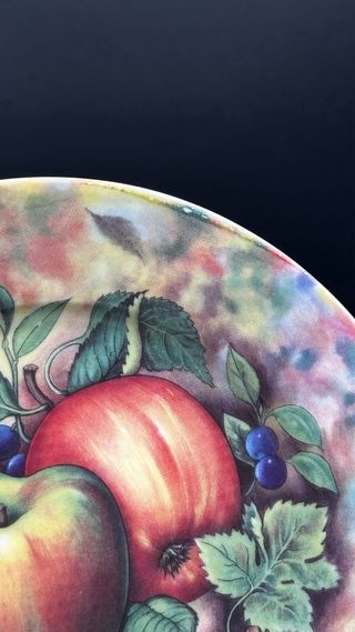 2 Piatti Limoges Godinger Frutta 20cm