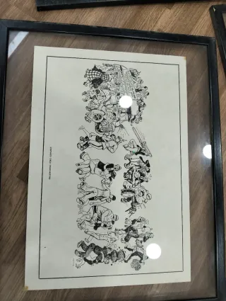 Láminas Ricardo Opisso enmarcadas