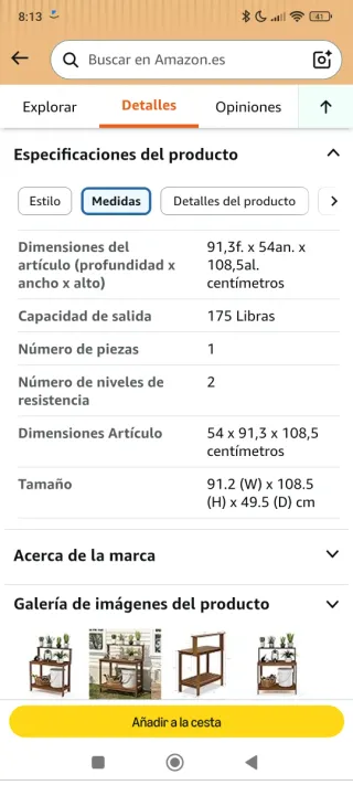 Banco de madera para jardín/macetas al 50% dto!!!