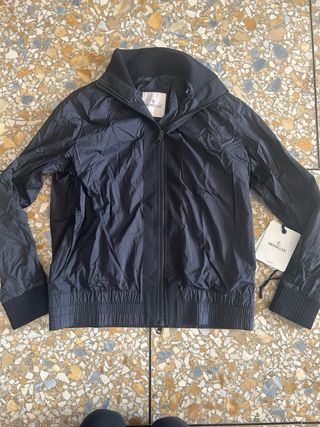 Giacca a vento Moncler uomo nera