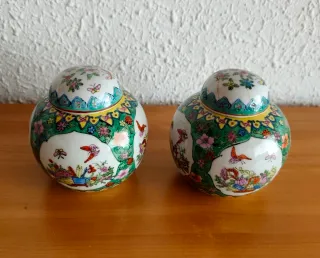 Pack 3 Jarrones Porcelana