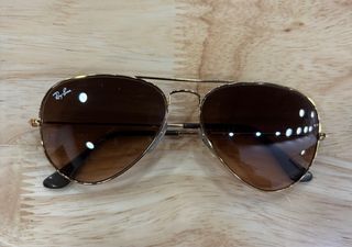 Gafas de sol Ray-Ban Aviator Marrón Dorado