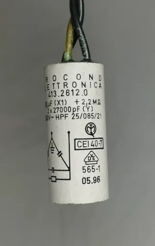 Condensador PROCON  0,10µF