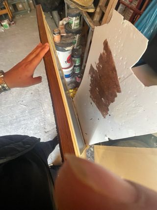 Espejo Grande Marco Decorativo Madera