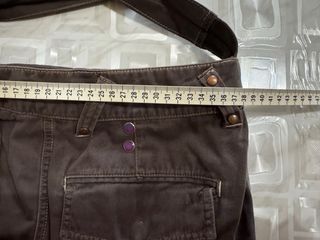 Borsa vintage borchie viola marrone