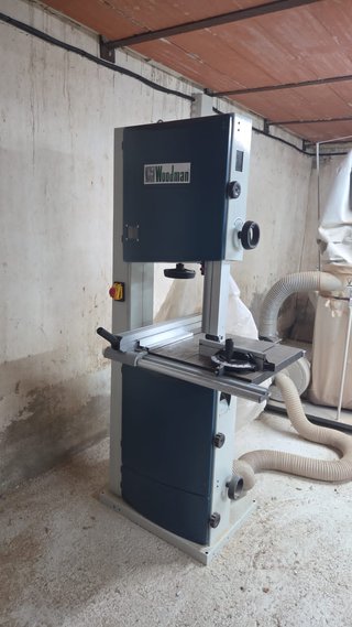 Sierra de cinta Woodman SC-400E