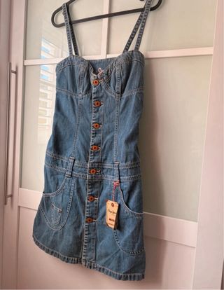 Vestido vaquero tirantes Pepe Jeans