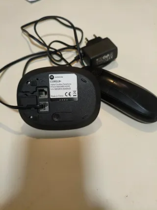 Teléfono Inalámbrico Motorola Negro