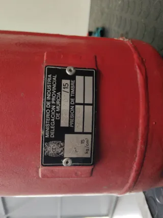 Extintor Zenith Vintage Polvo y Gas