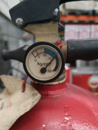 Extintor Zenith Vintage Polvo y Gas