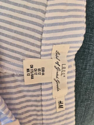 Pantalón corto verano rayas