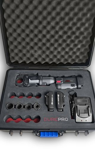 Maquina prensa multicapa eléctrica equipo completo