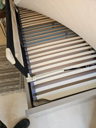 Cama nido madera maciza desmontada