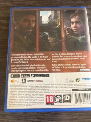 The Last of Us Parte I PS5