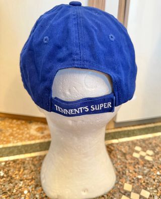 Cappello Tennent's Super Blu Regolabile