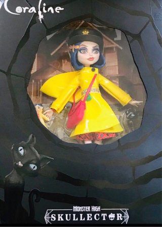 Coraline Skullector Monster High con caja Mattel