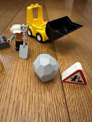 Set LEGO Duplo Escavatore Cantiere