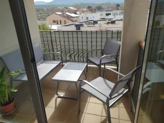 Conjunto mesa y 4 sillas exterior