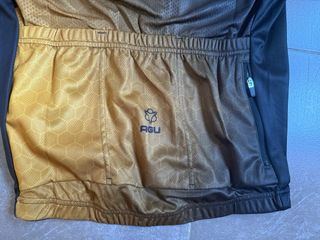 Maillot Ciclismo AGU Visma Amarillo/Negro
