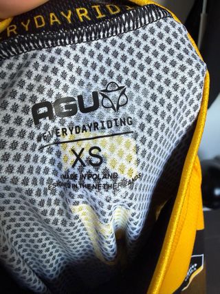 Maillot Ciclismo AGU Visma Amarillo/Negro
