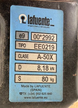 Enganche bola remolque Ford Focus mk2