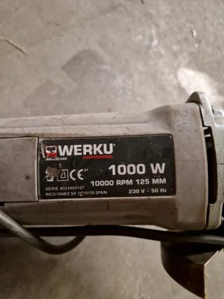 Amoladora Milwaukee