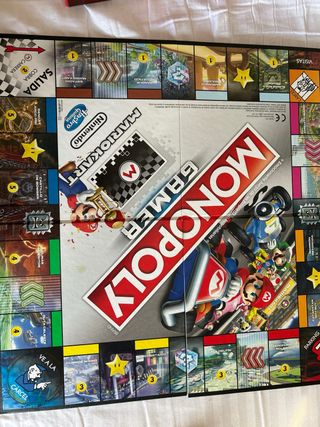 Monopoly Gamer Mario Kart Juego de Mesa