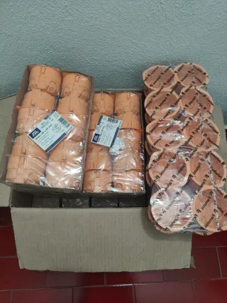 Cajas de mecanismos Pladur 170 unidades