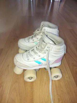 Patines Decathlon 4 Ruedas Blancos Talla 31