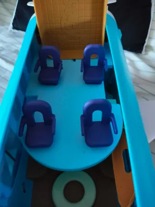 Avião Bluey com música e acessórios